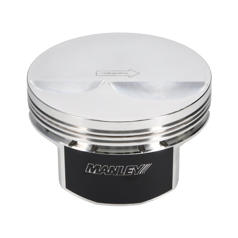 Manley Small Block Chevrolet LS Series -4cc Flat Top Piston Set - 592670C-8