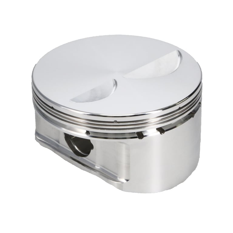 Manley Chevrolet Small Block Piston Set - 4.040in Bore 1.125in CH, -2.50 CC - 590240-8