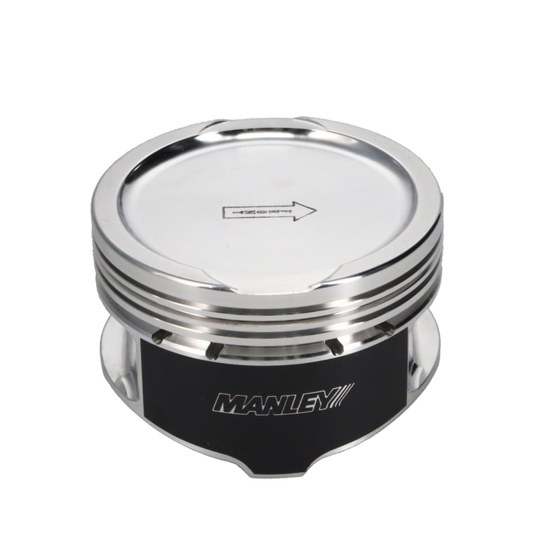 Manley Ford Modular 4.6L 3 Valve 3.700in Bore 1.200in CD -18cc Dish Piston Set - 595570C-8