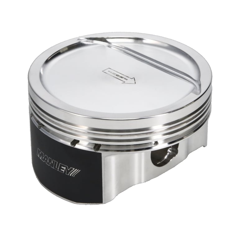Manley Chevrolet LS Piston Set - 4.130in Bore 1.315in CH, -20.00 CC - 599105C-8