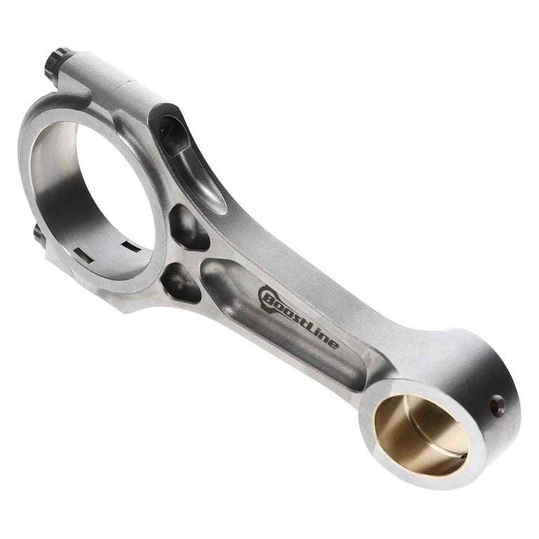 BoostLine 01-10 (11-12 LML) GM Duramax 6.6L Diesel 6.418in Connecting Rod Kit Tapered Pin End - GM6418-358