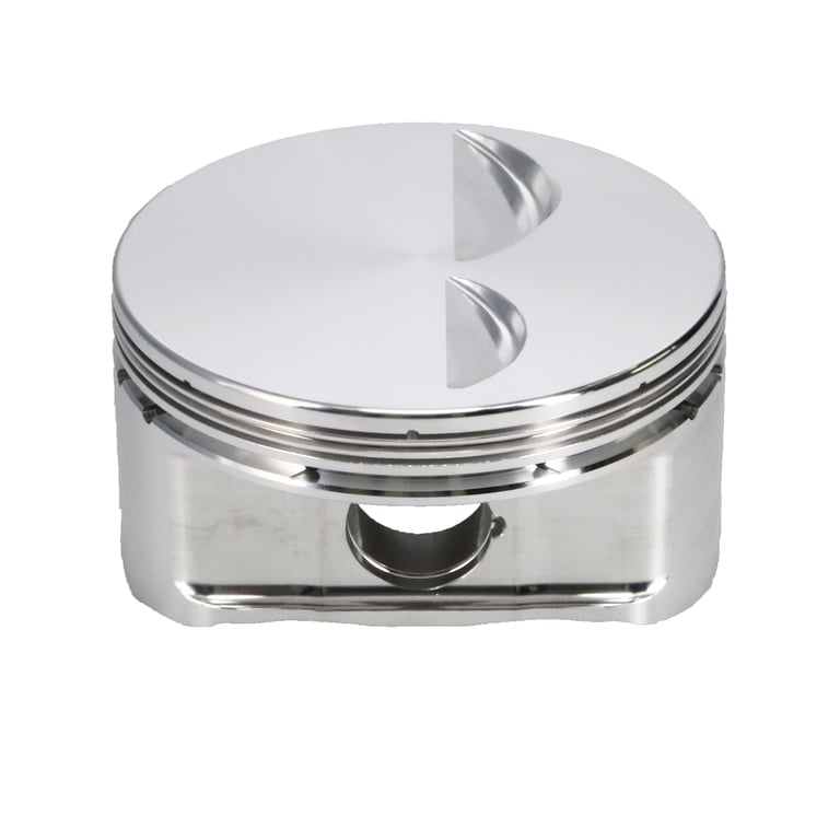 Manley Chevrolet Small Block Piston Set - 4.040in Bore 1.125in CH, -2.50 CC - 590240-8