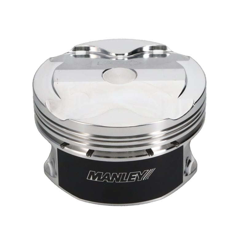 Manley 2018+ Ford Coyote 5.0L 6.75cc Dish 3.662in Bore 12:1 CR 22mm Pin Platinum Ext Duty Pistons - 595900CE-8