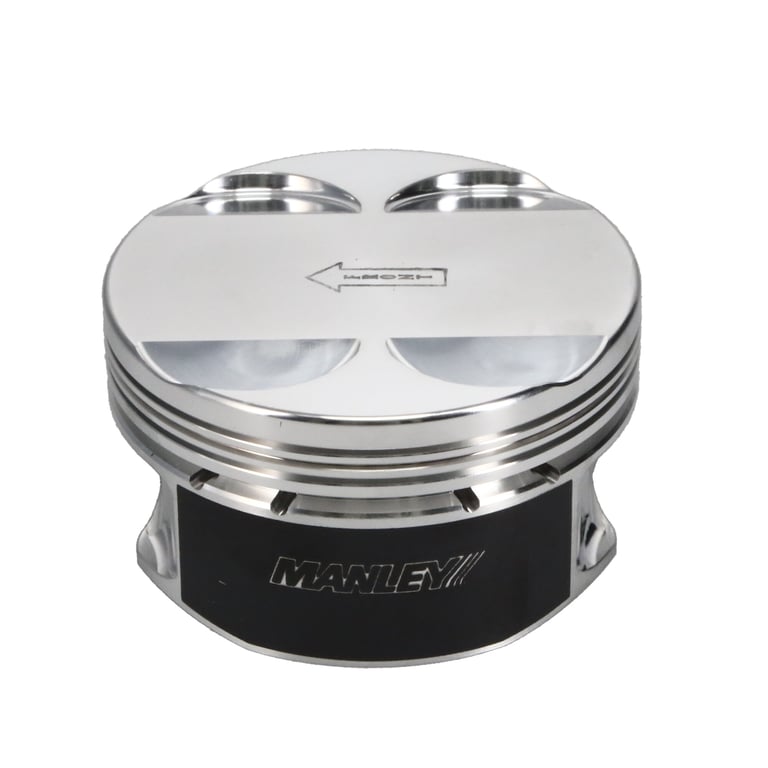 Manley Ford Coyote 5.0 DOHC 3.630in Bore -2cc Flat Top Extreme Duty Piston Set - 598400CE-8