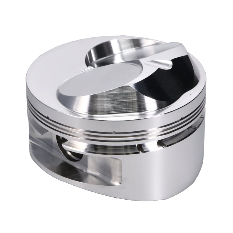 Manley Chevrolet Big Block Piston Set - 4.600in Bore 1.120in CH, 43.00 CC - 697980-8