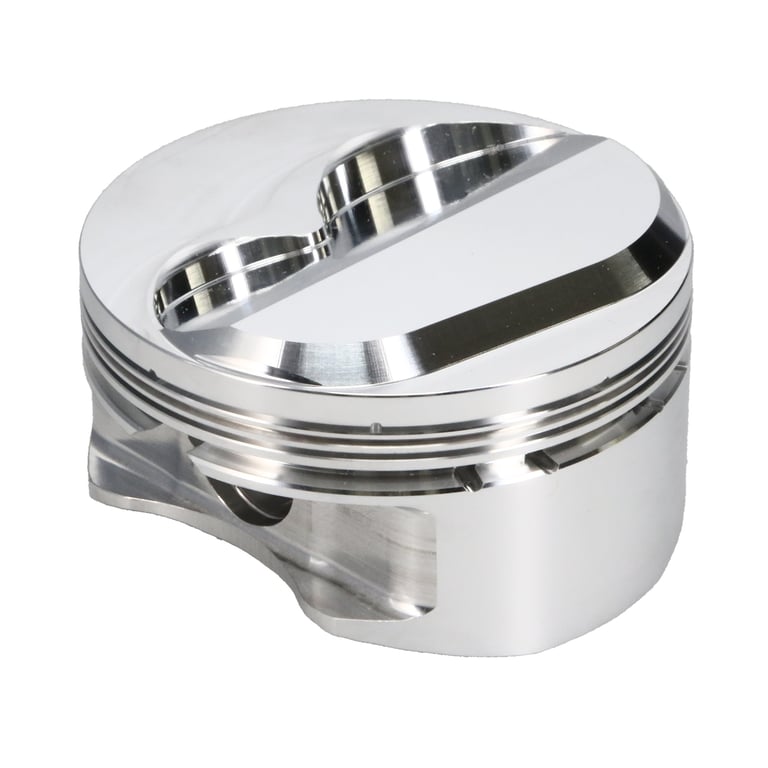 Manley Chevrolet Small Block Piston Set - 4.035in Bore 1.125in CH, 11.00 CC - 591935-8