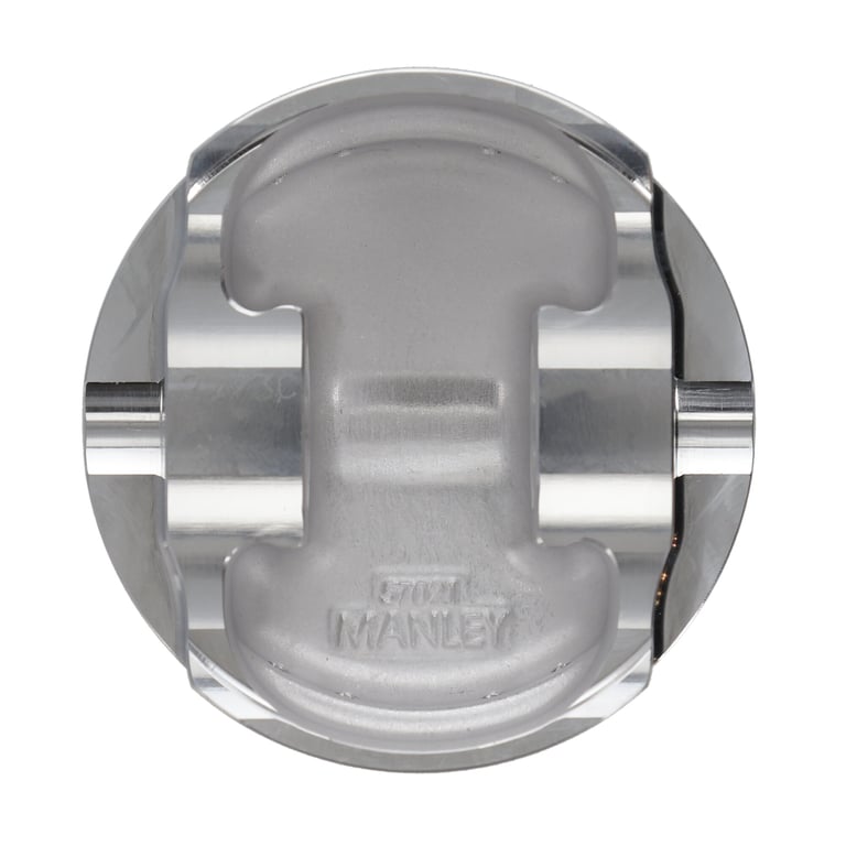 Manley 04+ Subaru WRX STi (EJ257) 83mm Stroker 99.5mm STD Bore 9.8:1 Dish Piston Set with Rings - 622100C-4