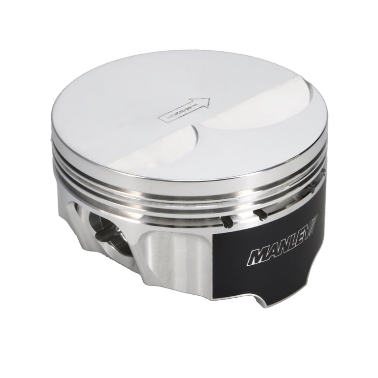 Manley Chevrolet LS Piston Set - 4.010in Bore 1.304in CH, -4.00 CC - 562510C-8