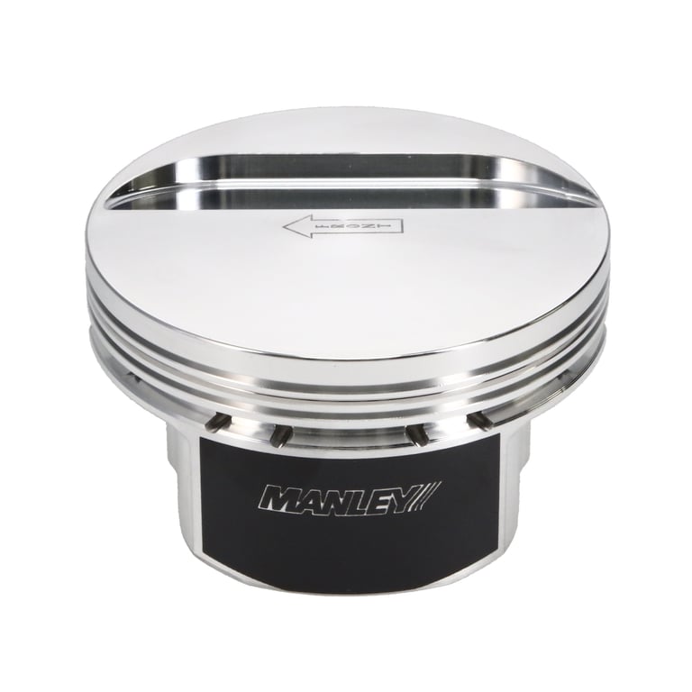 Manley Chevrolet LS Piston Set - 4.135in Bore 1.115in CH, -5.00 CC - 592310CE-8