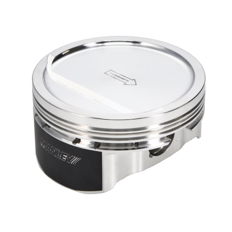 Manley Small Block Chevy LS Series 4.005in Bore 1.115in CD -18 cc Dish Coated Pistons - 596205C-8