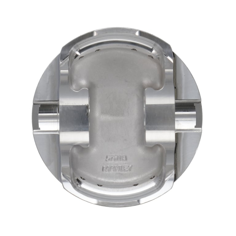 Manley Chevrolet LS Piston Set - 4.065in Bore 1.115in CH, -4.00 CC - 592665C-8