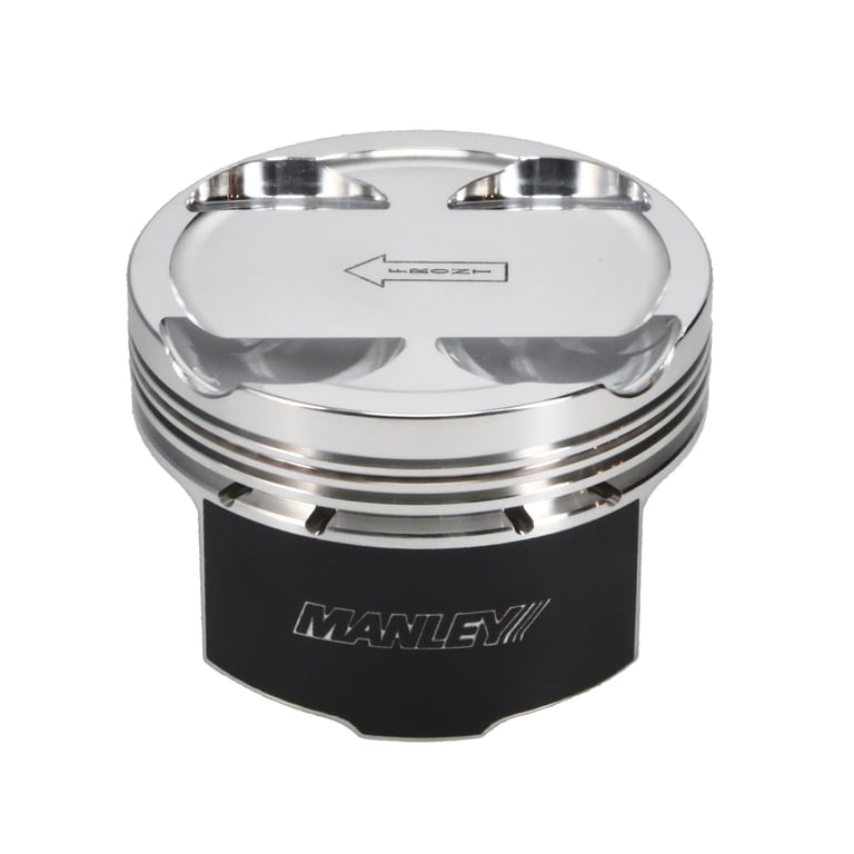 Manley 93-98 Toyota Supra Turbo (2JZGTE) 86mm STD Bore 9:1 Dish Piston Set with Ring - 609000C-6