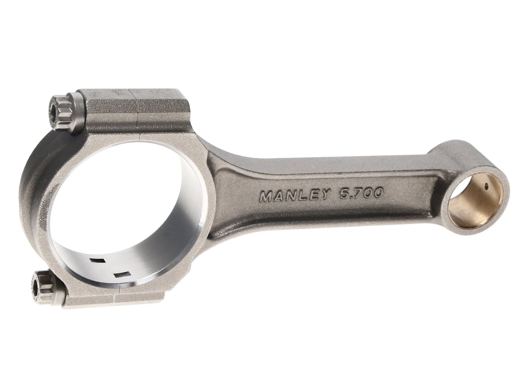 Manley Chevrolet Small Block Sportsmaster Connecting Rod Set - 5.700in Length - 14101ACHA-8