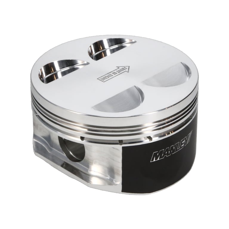 Manley Toyota 2JZGTE 86.5mm Bore +.5mm Oversized 10.0:1 CR Flat Top Piston Set with Rings - 609105C-6