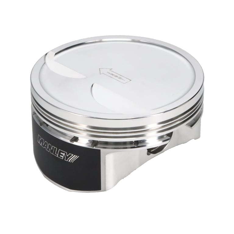 Manley Chevrolet LS Piston Set - 4.065in Bore 1.065in CH, -10.00 CC - 596565CE-8