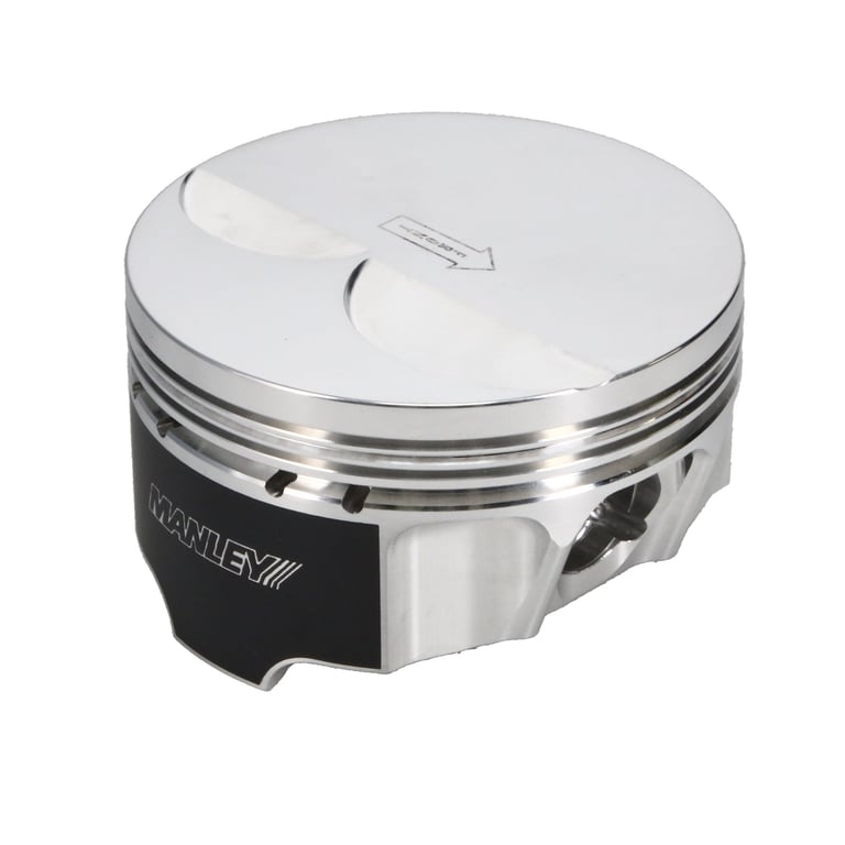 Manley Chevrolet LS Piston Set - 4.065in Bore 1.304in CH, -4.00 CC - 562565CE-8