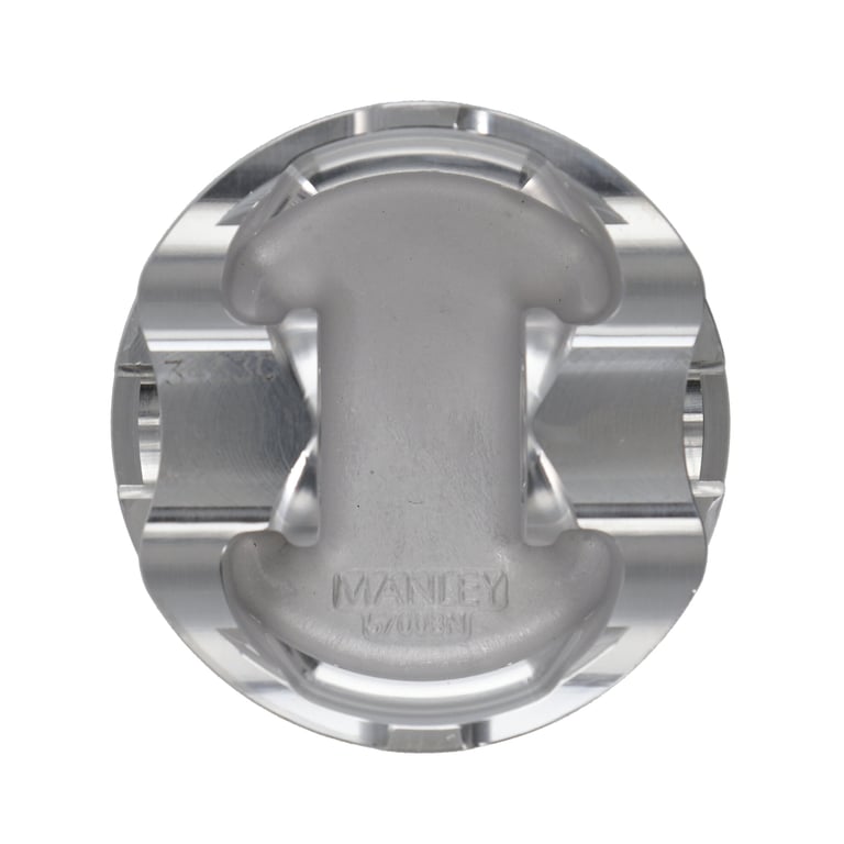 Manley Nissan (SR20DE/DET) 86.25mm +.25mm Oversized Bore 9.0:1 Dish Piston Set with Ring - 638002C-4