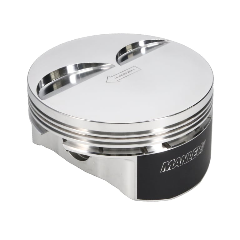 Manley Small Block Chevrolet LS Series -4cc Flat Top Piston Set - 592670C-8