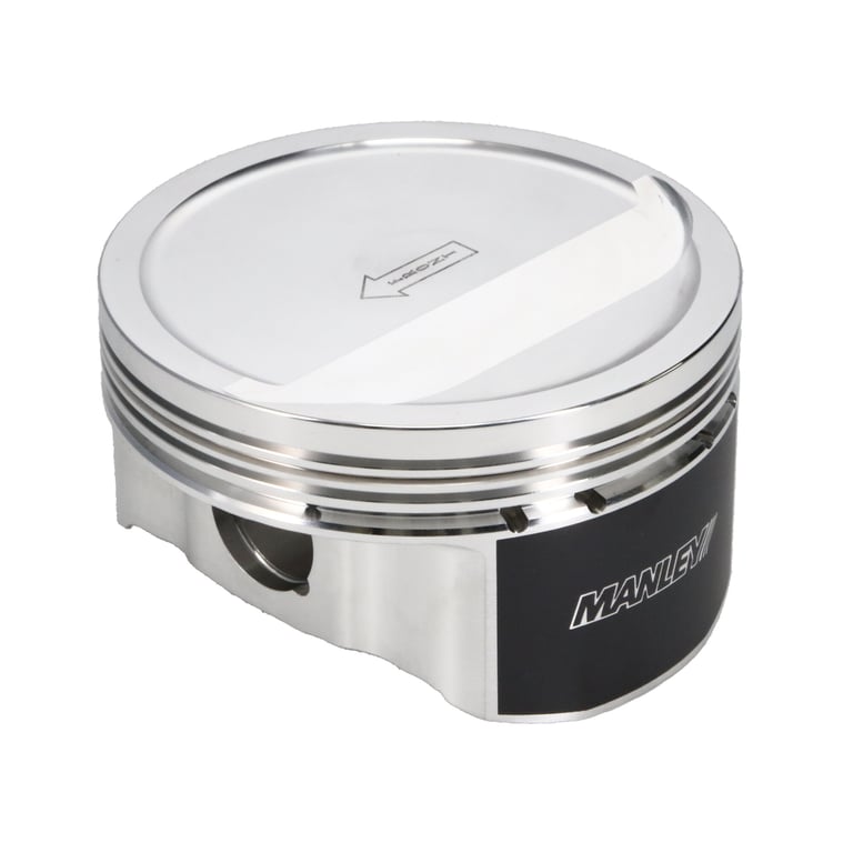 Manley Chevrolet LS Piston Set - 4.185in Bore 1.315in CH, -11.00 CC - 599060CE-8