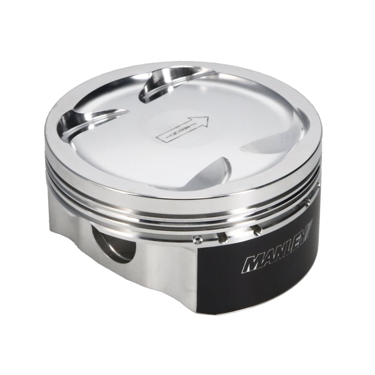 Manley 04+ Subaru WRX STi (EJ257) 83mm Stroker 99.5mm STD Bore 9.8:1 Dish Piston Set with Rings - 622100C-4