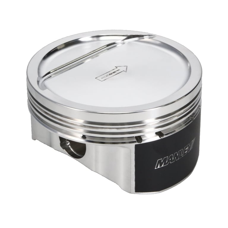 Manley Chevrolet LS Piston Set - 4.005in Bore 1.304in CH, -18.00 CC - 596905C-8