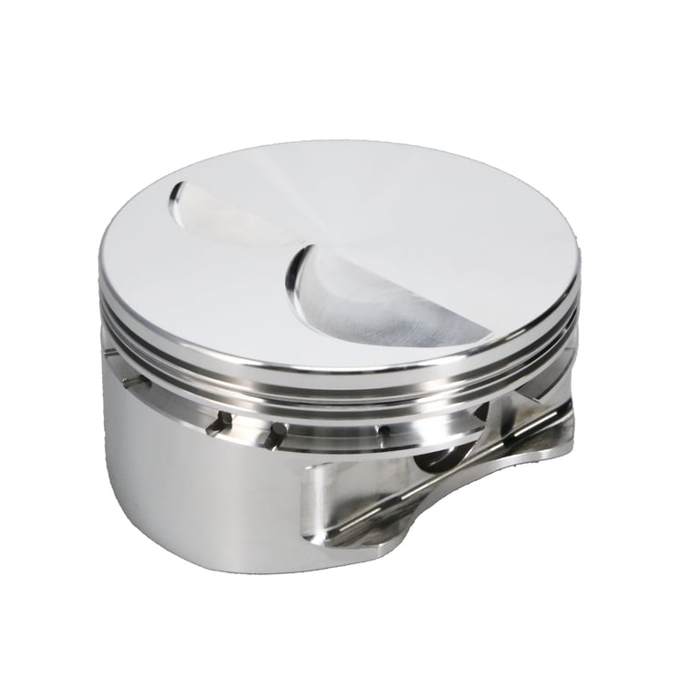 Manley Chevrolet Small Block Piston Set - 4.060in Bore 1.280in CH, -4.00 CC - 591760-8