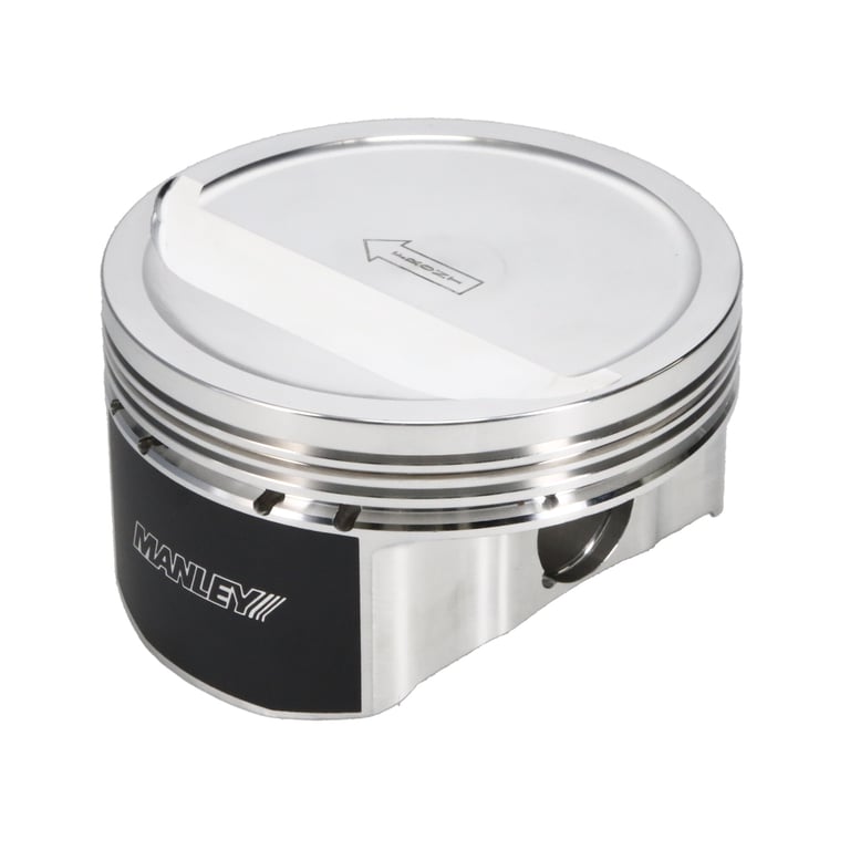 Manley Chevrolet LS Piston Set - 4.125in Bore 1.315in CH, -11.00 CC - 599000C-8