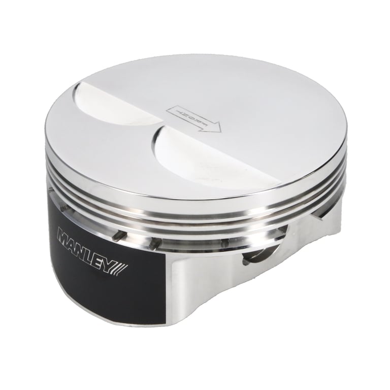 Manley Chevrolet LS Piston Set - 4.080in Bore 1.115in CH, -4.00 CC - 592680CE-8