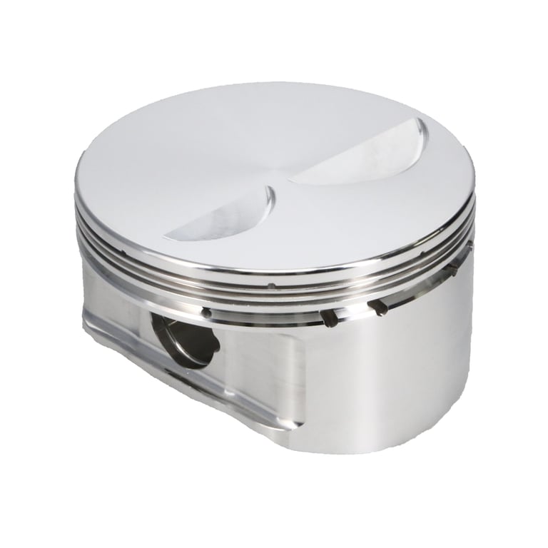 Manley Chevrolet Small Block Piston Set - 4.035in Bore 1.250in CH, -2.50 CC - 590135-8