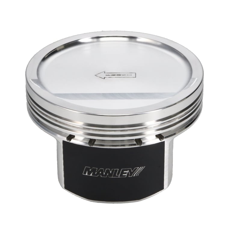 Manley Chevrolet LS Piston Set - 4.075in Bore 1.304in CH, -18.00 CC - 596975CE-8