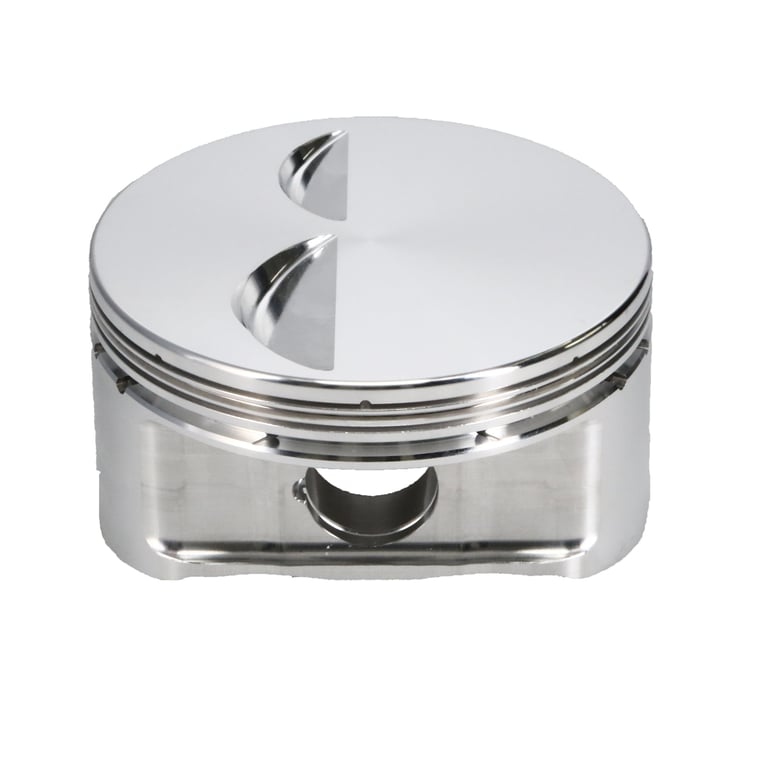 Manley Chevrolet Small Block Piston Set - 4.040in Bore 1.125in CH, -2.50 CC - 590240-8