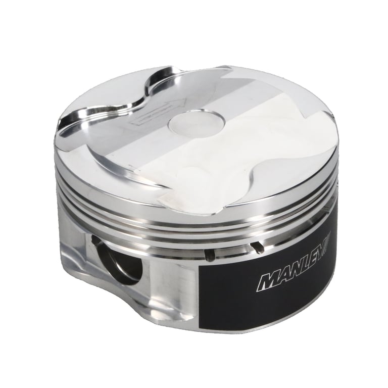 Manley 2018+ Ford Coyote 5.0L 6.75cc Dish 3.662in Bore 12:1 CR 22mm Pin Platinum Ext Duty Pistons - 595900CE-8