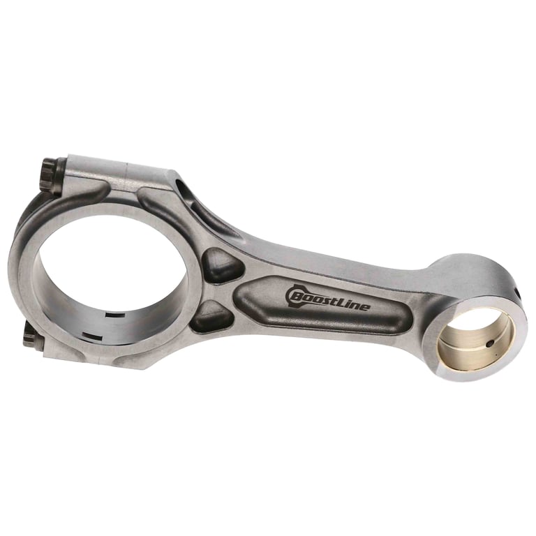 BoostLine 01-10 (11-12 LML) GM Duramax 6.6L Diesel 6.418in Connecting Rod Kit Tapered Pin End - GM6418-358