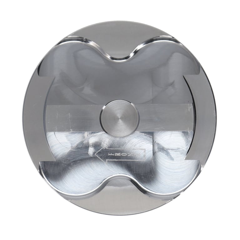 Manley 2018+ Ford Coyote 5.0L 6.75cc Dish 3.672in Bore 12:1 CR 22mm Pin Platinum Pistons - 595910C-8