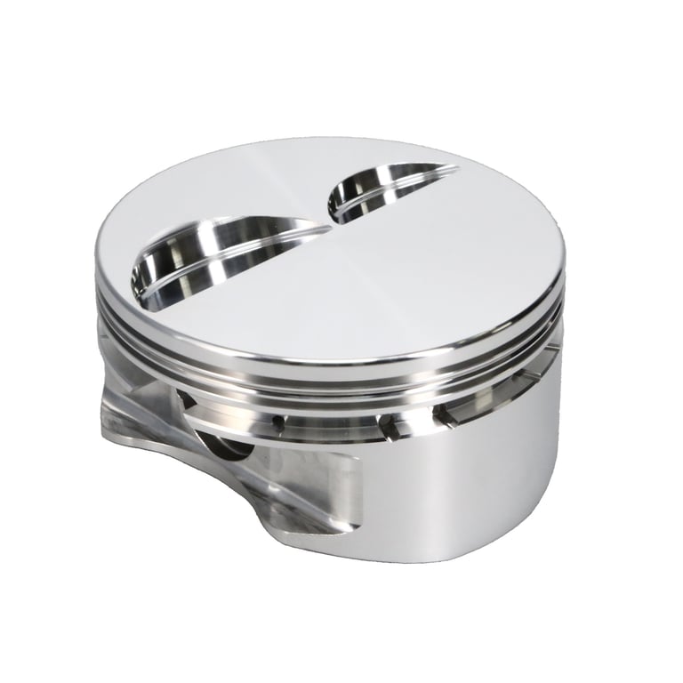 Manley Chevrolet Small Block Piston Set - 4.060in Bore 1.280in CH, -4.00 CC - 591760-8