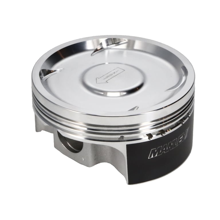 Manley 04+ Subaru WRX/STI 2.5L 99.75mm Bore +.25mm 8.5:1 CR Dish Piston Set with Rings - 632202C-1