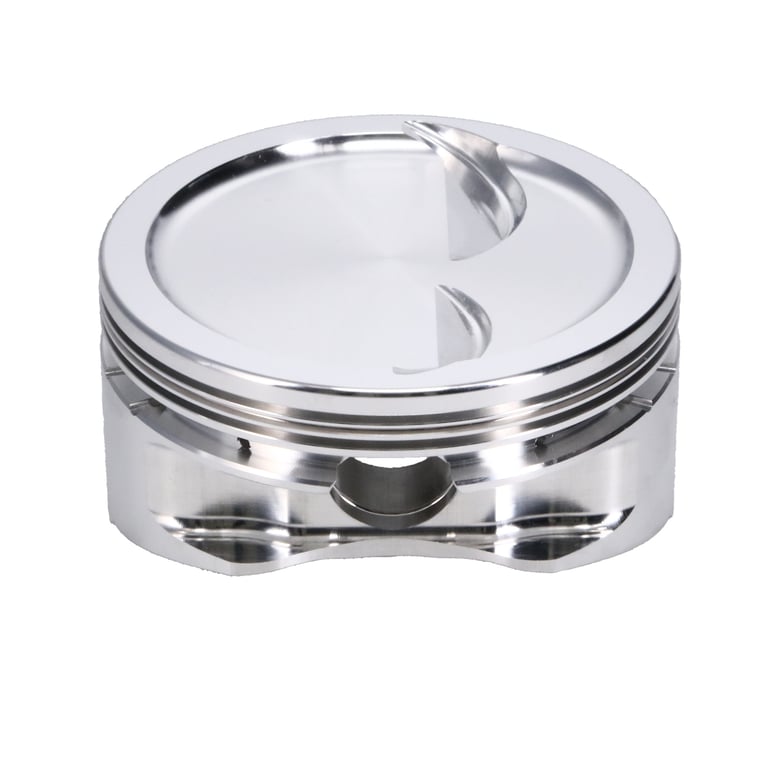Manley Chevrolet Small Block Piston Set - 4.155in Bore 1.000in CH, 4.00 CC - 593830-8
