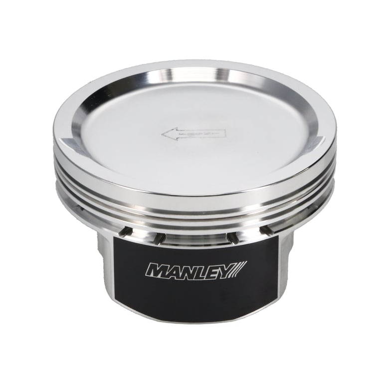 Manley Chevrolet LS Piston Set - 4.130in Bore 1.115in CH, -29.00 CC - 592905CE-8
