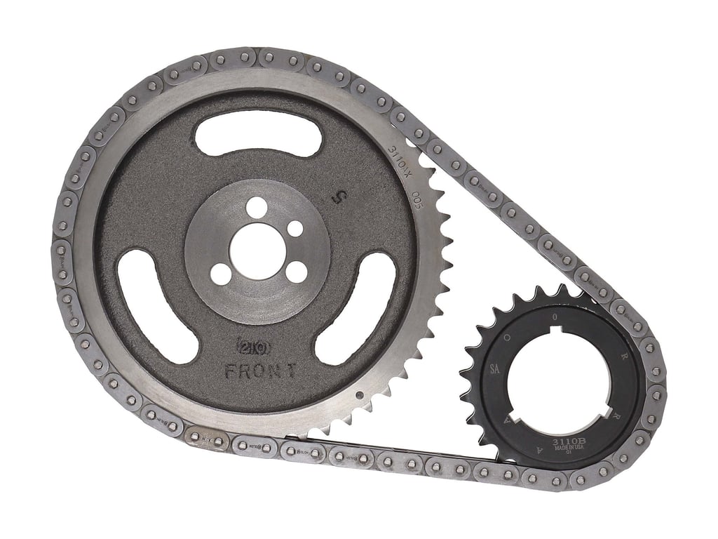 Manley Race Roller Timing Chain Kit - Big Block Chevrolet - Torrington - Short - 73192