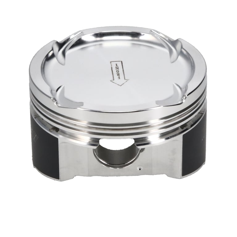 Manley 03-06 Mitsubishi Evo 8/9 4G63T 85.5mm +.5mm Oversized Bore 8.5/9.0:1 Dish Pistons w/ Rings - 617005C-4