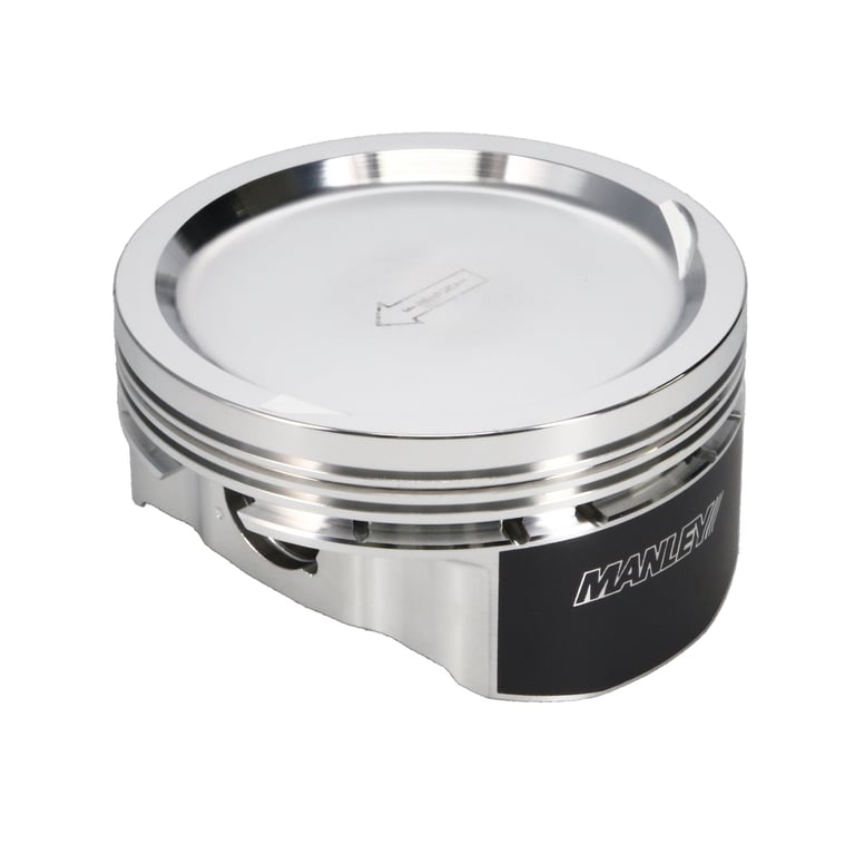 Manley Chevrolet LS Piston Set - 4.130in Bore 1.115in CH, -29.00 CC - 592905CE-8