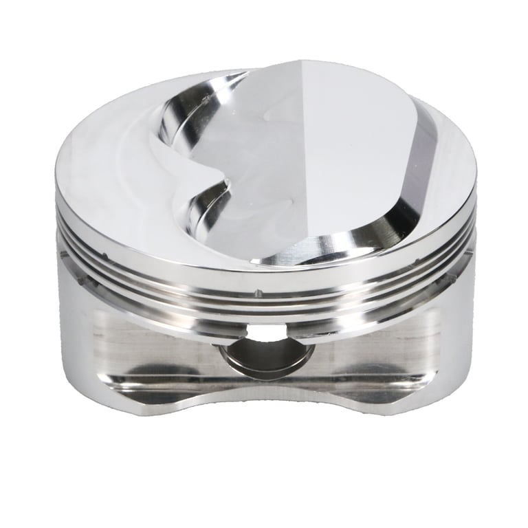 Manley Chevrolet Small Block Piston Set - 4.040in Bore 1.125in CH, 11.00 CC - 591940-8