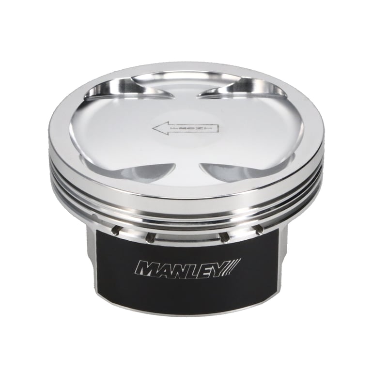 Manley 04+ Subaru WRX STi (EJ257) 83mm Stroker 99.5mm STD Bore 9.8:1 Dish Piston Set with Rings - 622100C-4
