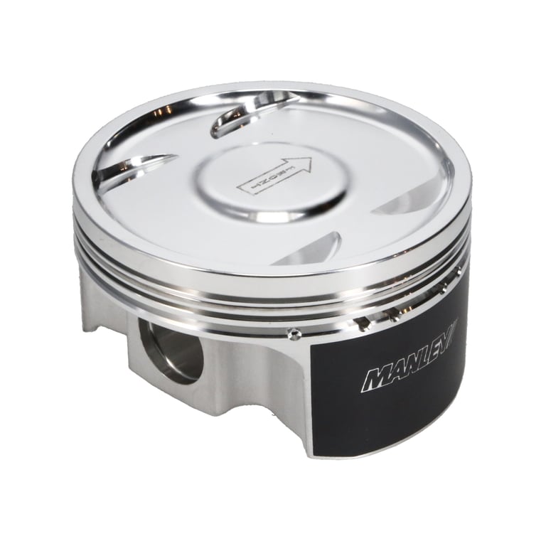Manley 2004+ Subaru WRX STi EJ257 99.50mm Bore 8.5:1 CR -17cc Dish Extreme Duty Piston Set w/Rings - 632800CE-4