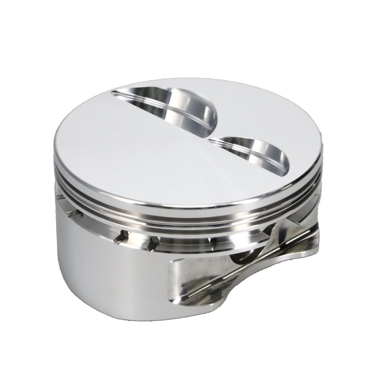 Manley Chevrolet Small Block Piston Set - 4.060in Bore 1.280in CH, -4.00 CC - 591760-8