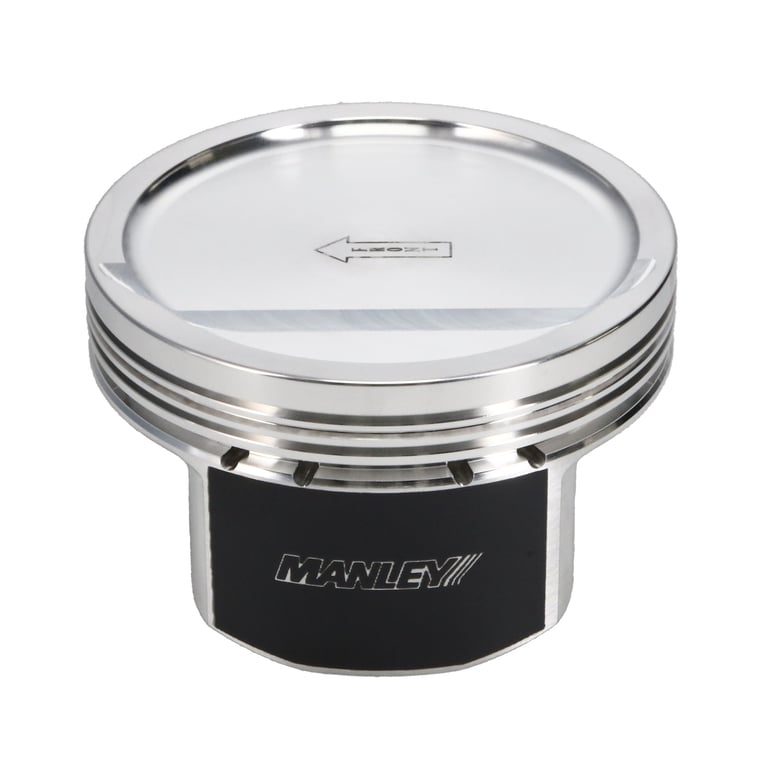 Manley Chevrolet LS Piston Set - 4.005in Bore 1.304in CH, -18.00 CC - 596905C-8