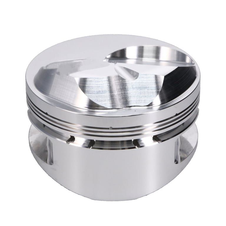Manley Chevrolet Big Block Piston Set - 4.500in Bore 1.395in CH, 43.00 CC - 697500-8