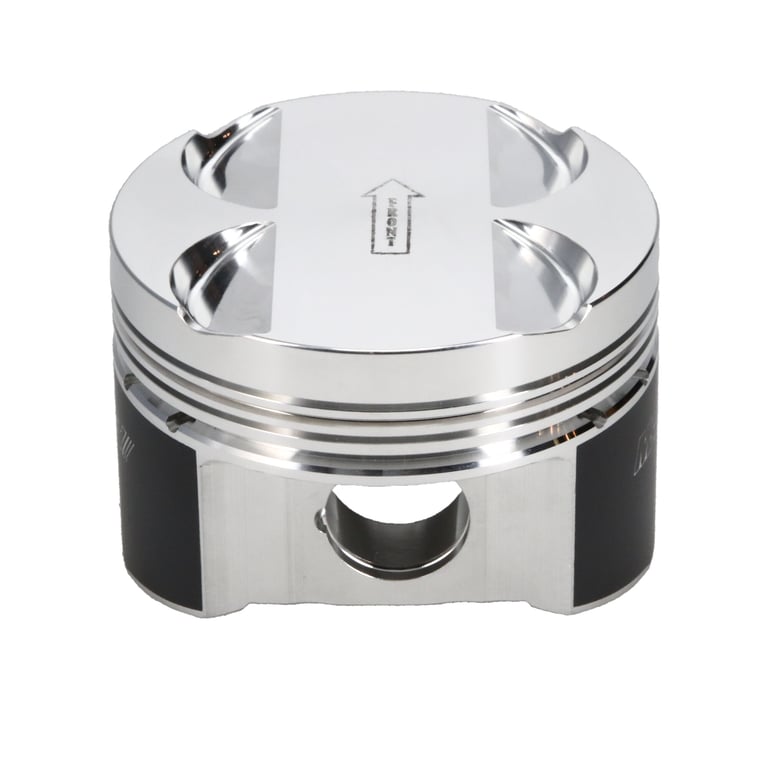 Manley 03-06 Evo 8/9 4G63T/4G63 85.5mm +.5mm Over Bore 10.0/10.5:1 Flat Top Pistons w/ Rings - 606205C-4