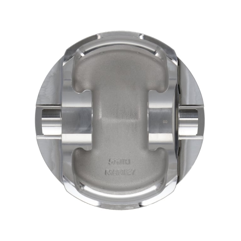 Manley Chevrolet LS Piston Set - 4.080in Bore 1.065in CH, -10.00 CC - 596580CE-8