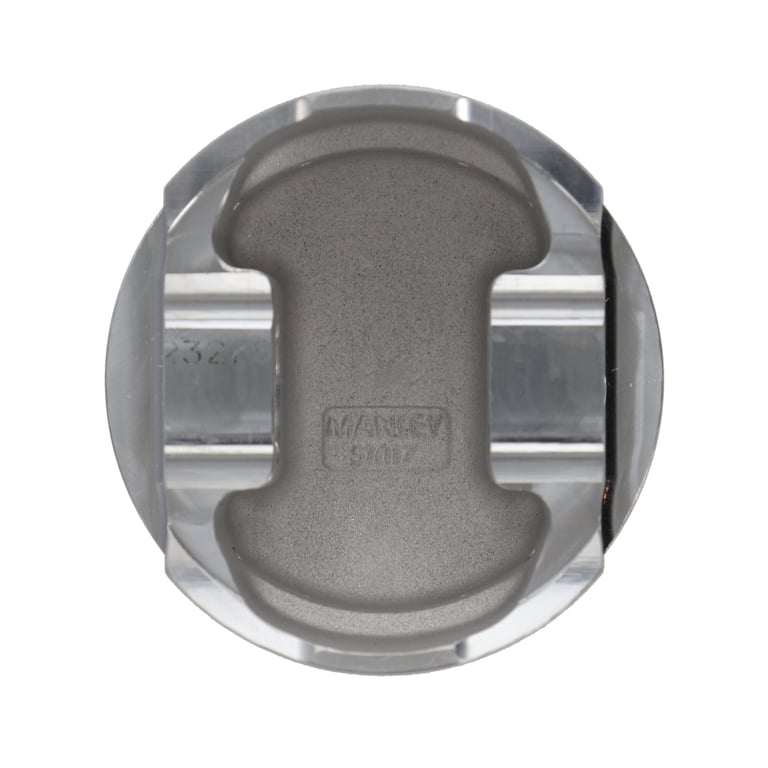 Manley 03-06 Evo 8/9 4G63T/4G63 85.5mm +.5mm Over Bore 10.0/10.5:1 Flat Top Pistons w/ Rings - 606205C-4